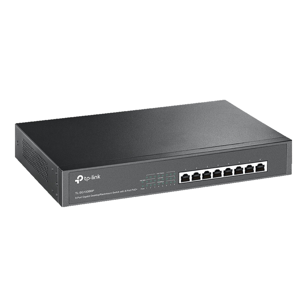 TP-Link TL-SG1008MP 8-Port PoE+ Gigabit Desktop/Rackmount Switch