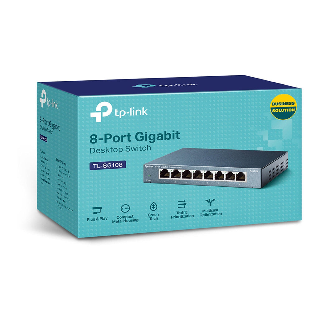 TP-Link TL-SG608 8-Port Gigabit Desktop Switch