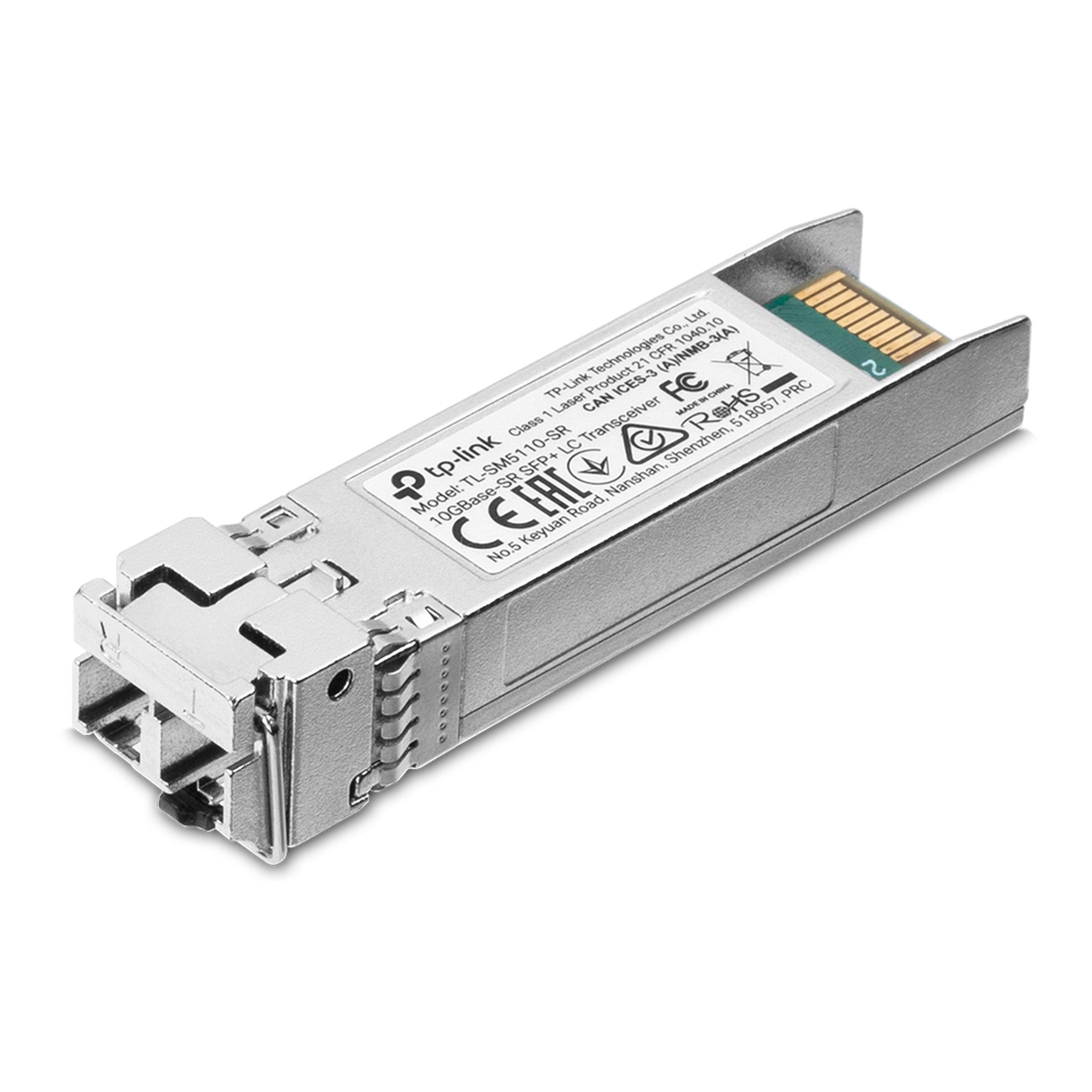 TP-Link TL-SM5110-SR 10GBase-SR Multi-Mode SFP+ LC Transceiver Module