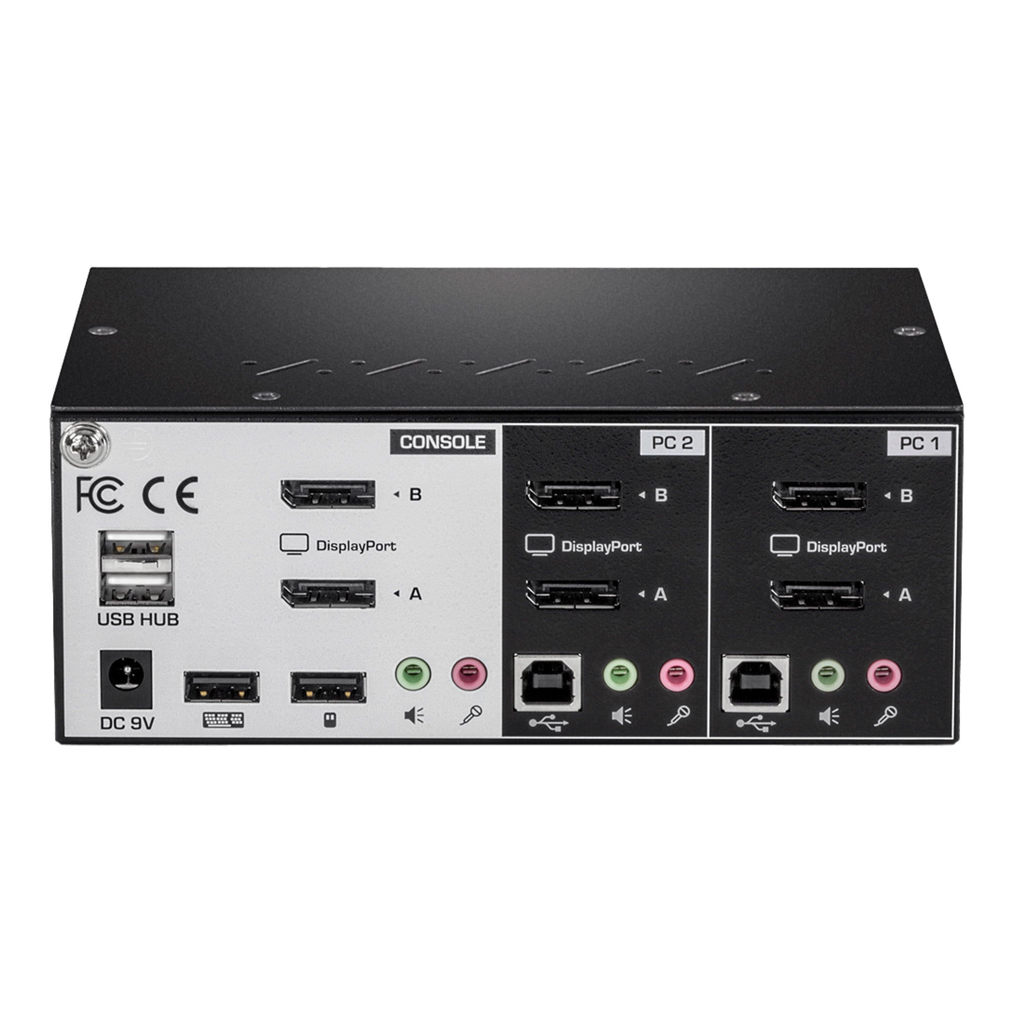 TRENDnet TK-240DP 2-Port 4K Dual Monitor DisplayPort KVM Switch