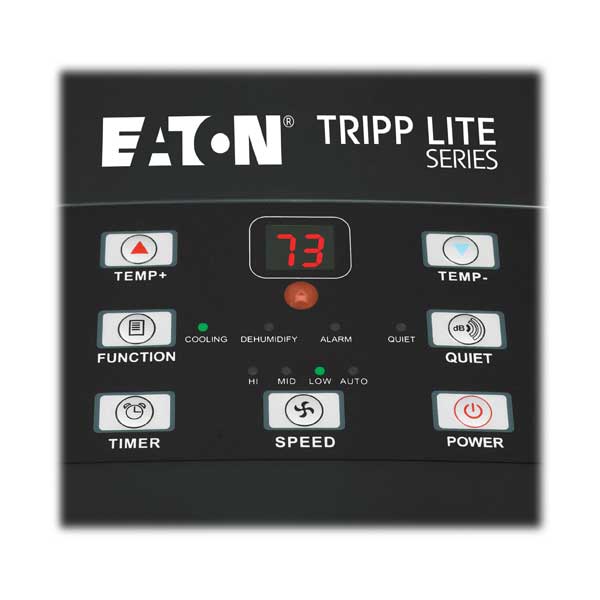 Tripp Lite 13,000 BTU (3.8 kW) 120V R32 Portable AC Unit - Black (SRCOOL12KE)