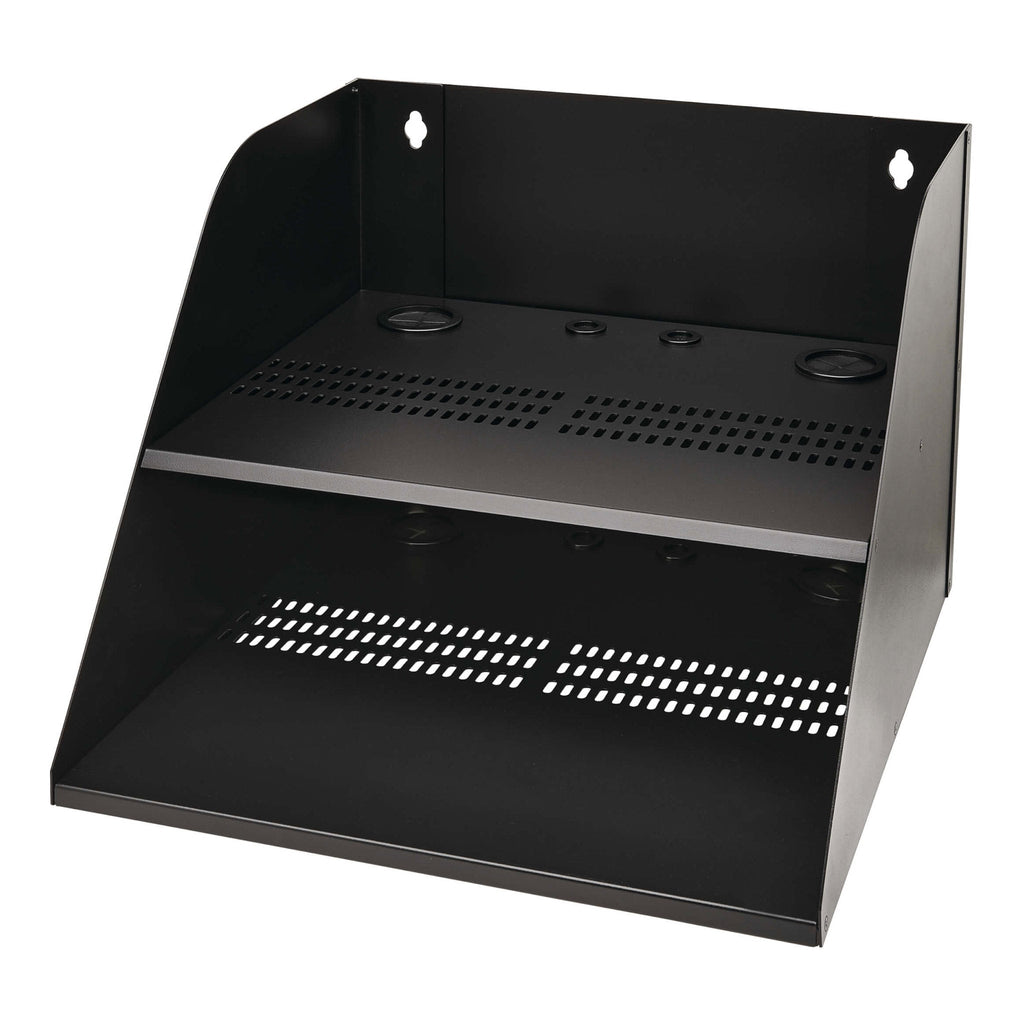 Tripp Lite SRWOSHELFLG 20" Wall-Mount Double Shelf for IT Equipment - Black