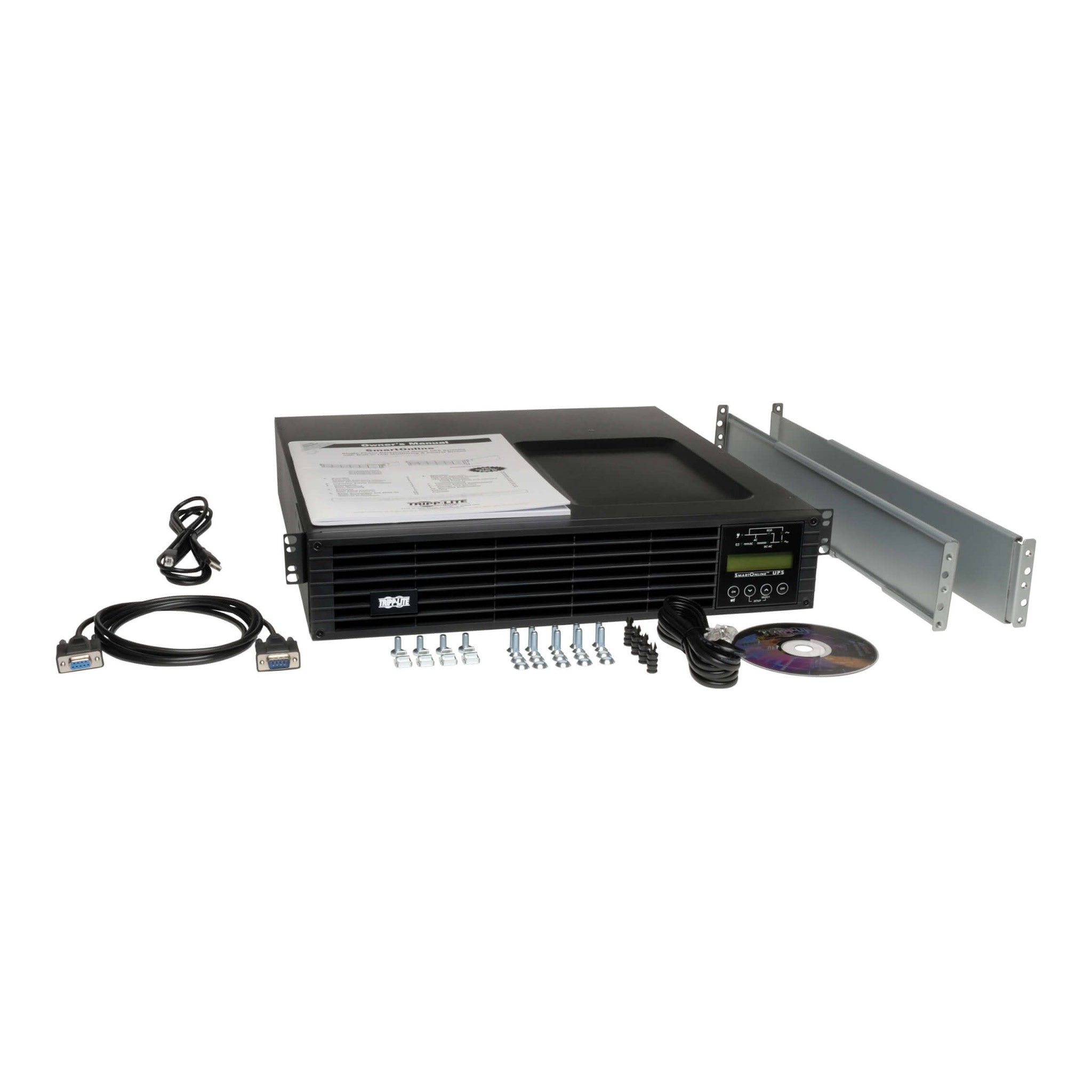 Tripp Lite SU1500RTXLCD2U 6-Outlet 1500VA 1350W 2U Rackmount SmartOnline UPS