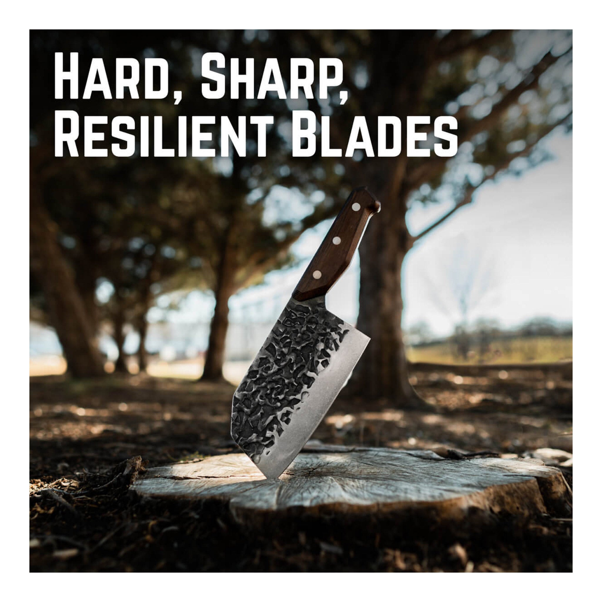 TRUE TRU-BND-0004 PrimalForge 3-Piece Outdoor Cutlery Knife Kit