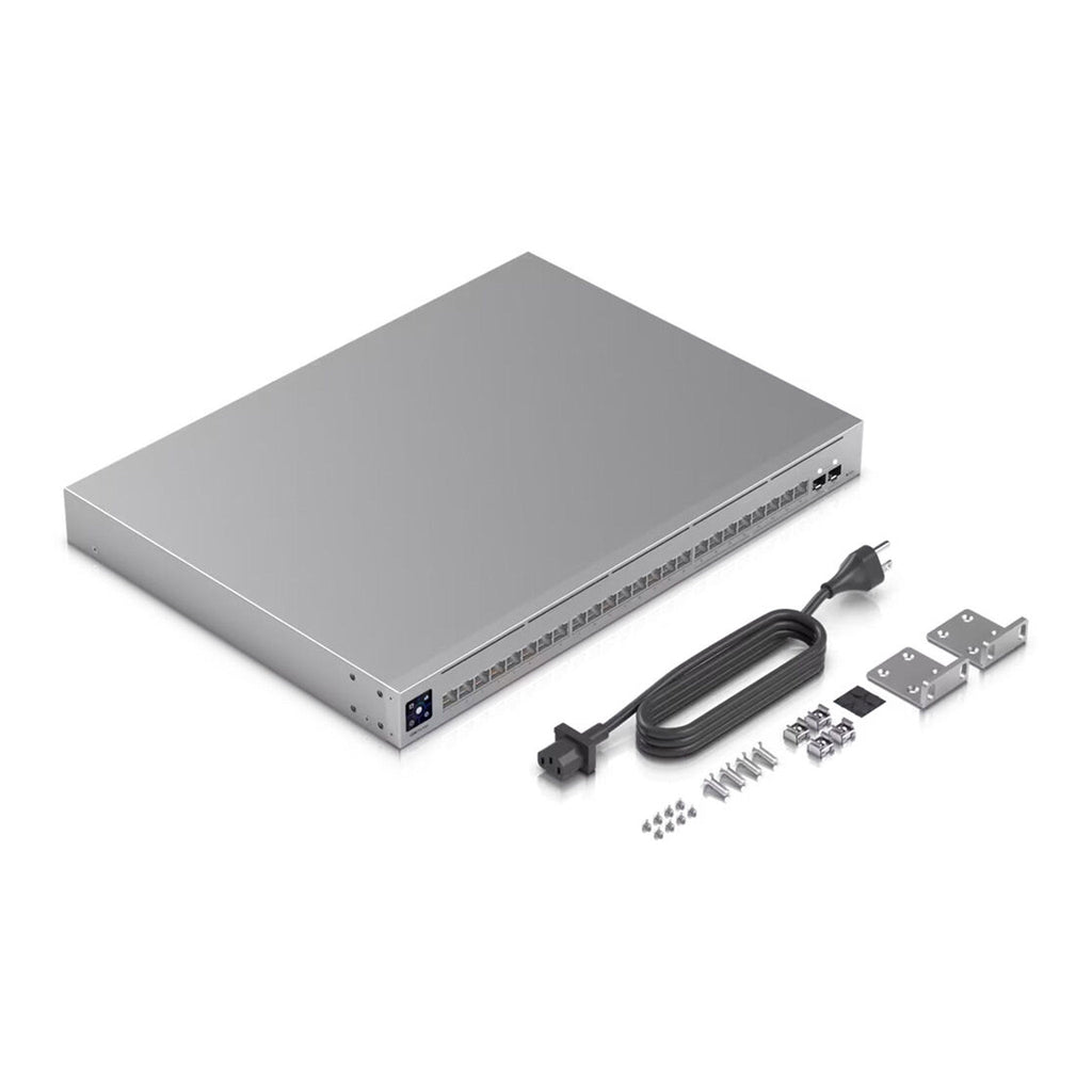 Ubiquiti USW-PRO-MAX-24-POE 24-Port 2.5G UniFi Pro Max PoE++ Managed Network Layer 3 Switch