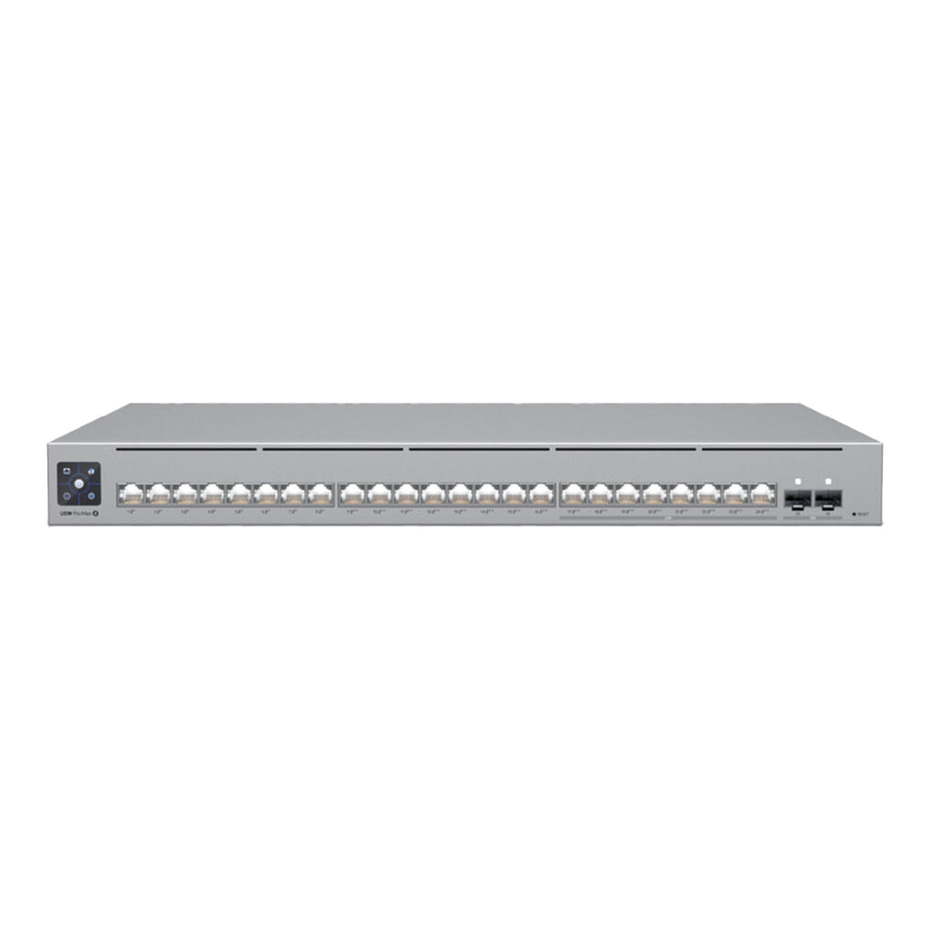 Ubiquiti USW-PRO-MAX-24-POE 24-Port 2.5G UniFi Pro Max PoE++ Managed Network Layer 3 Switch