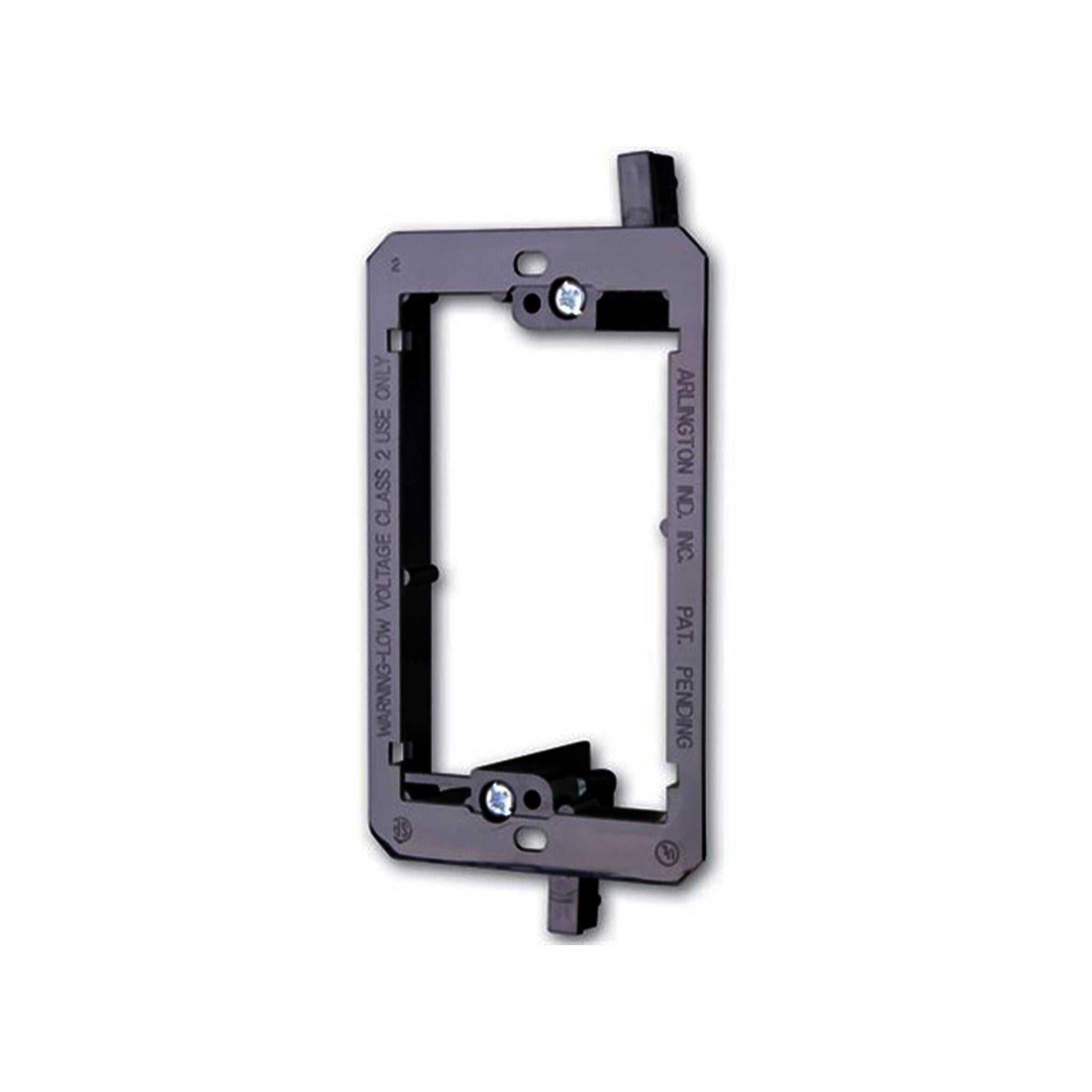 Vanco LV1 PVC Low Voltage Single Gang Mounting Bracket