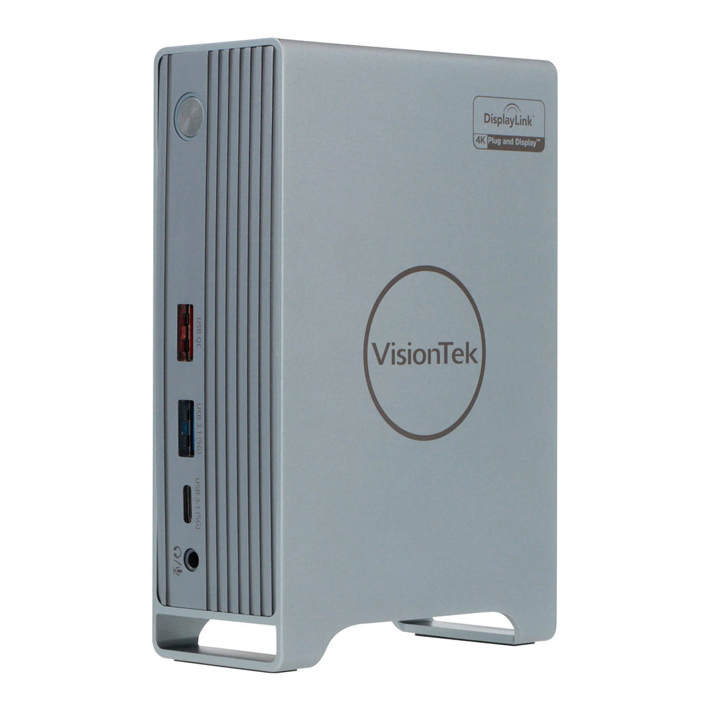 VisionTek 901499 VT7100 Triple Display 4K USB-C Docking Station with 100W Power Delivery