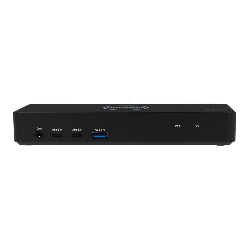 VisionTek 901532 VT2900 USB-C Dual System KVM Docking Station with 100W Power Delivery