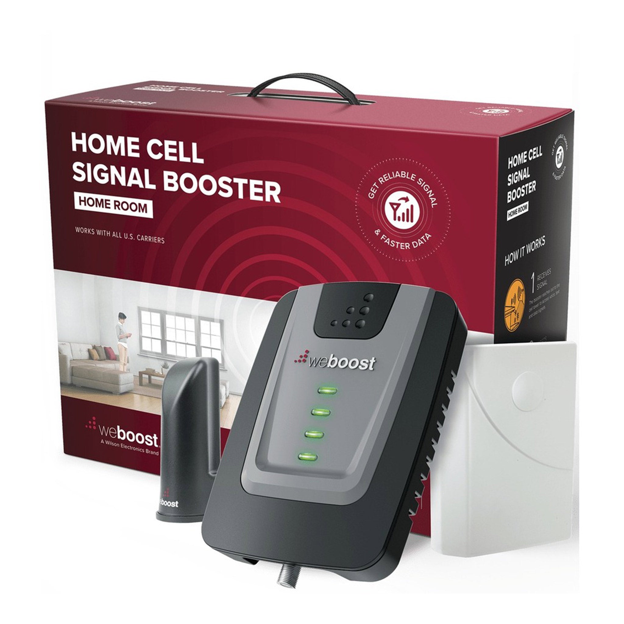 WeBoost 472120 Home Room Cellular Phone Signal Booster