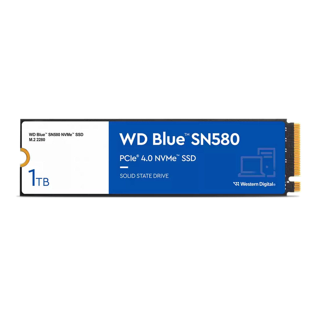 Western Digital 1TB WD Blue SN580 NVMe Internal Solid State Drive SSD - Gen4