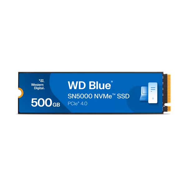 Western Digital 500GB WD Blue SN5000 M.2 2280 NVMe SSD (WDS500G4B0E)
