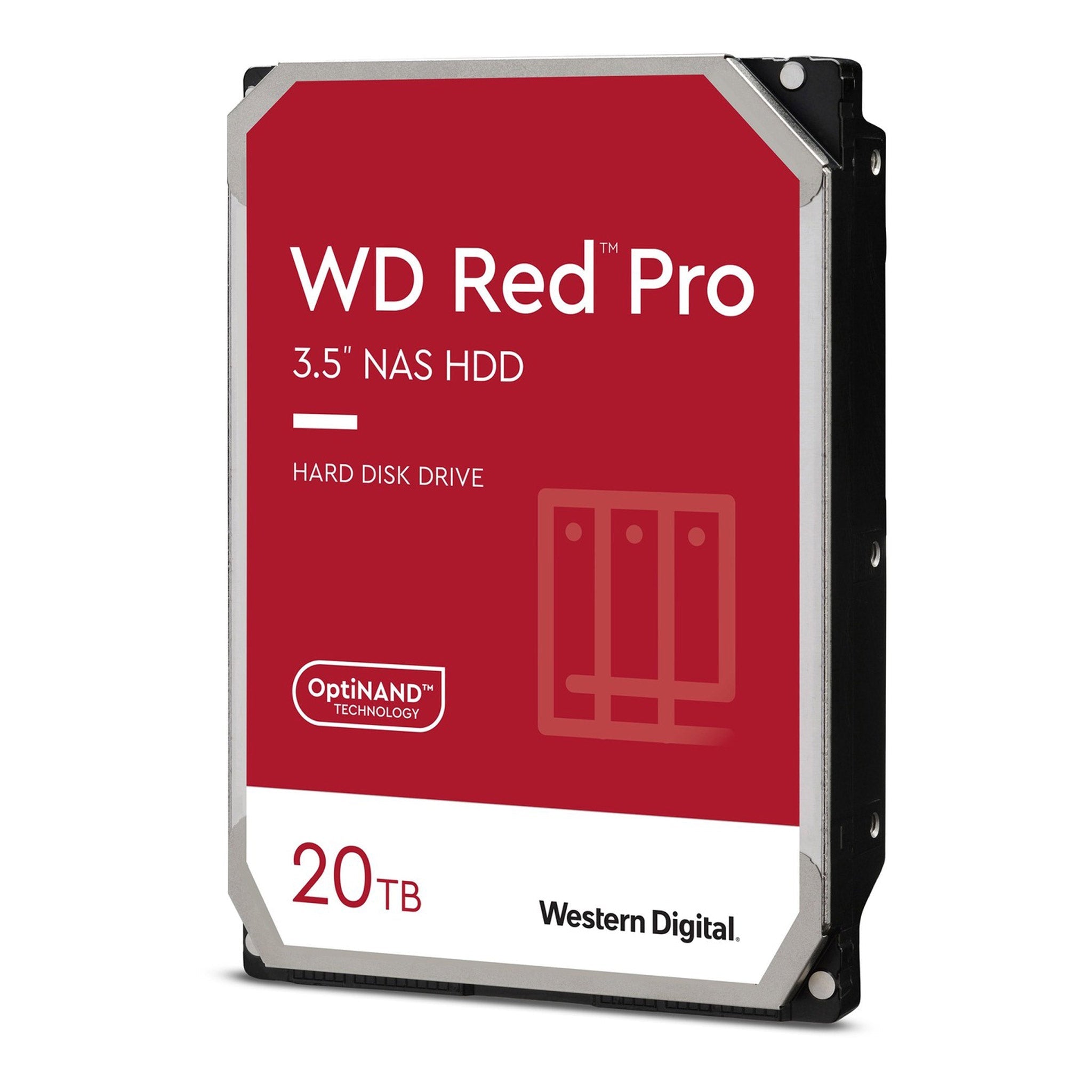 Western Digital WD201KFGX 20TB 3.5" WD Red Pro SATA/600 CMR NAS Hard Drive