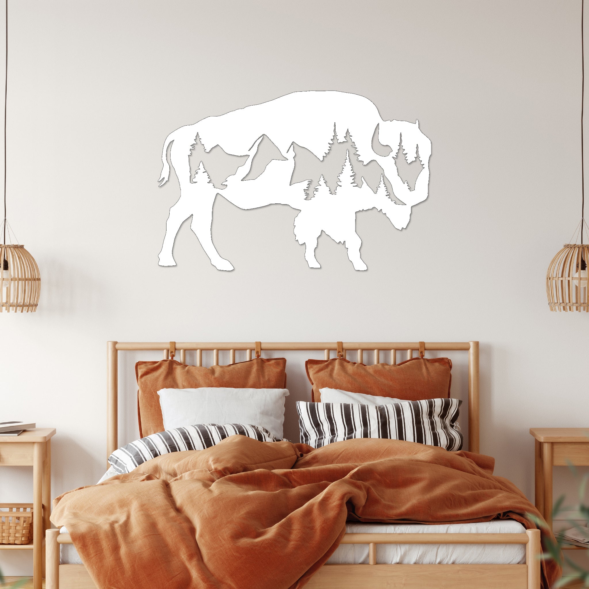 Buffalo - Metal Wall Art