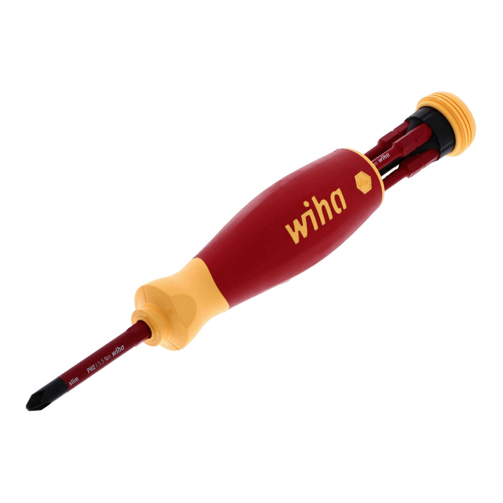 Wiha 28345 6-Piece Insulated SlimLine PocketMax Multi-Driver