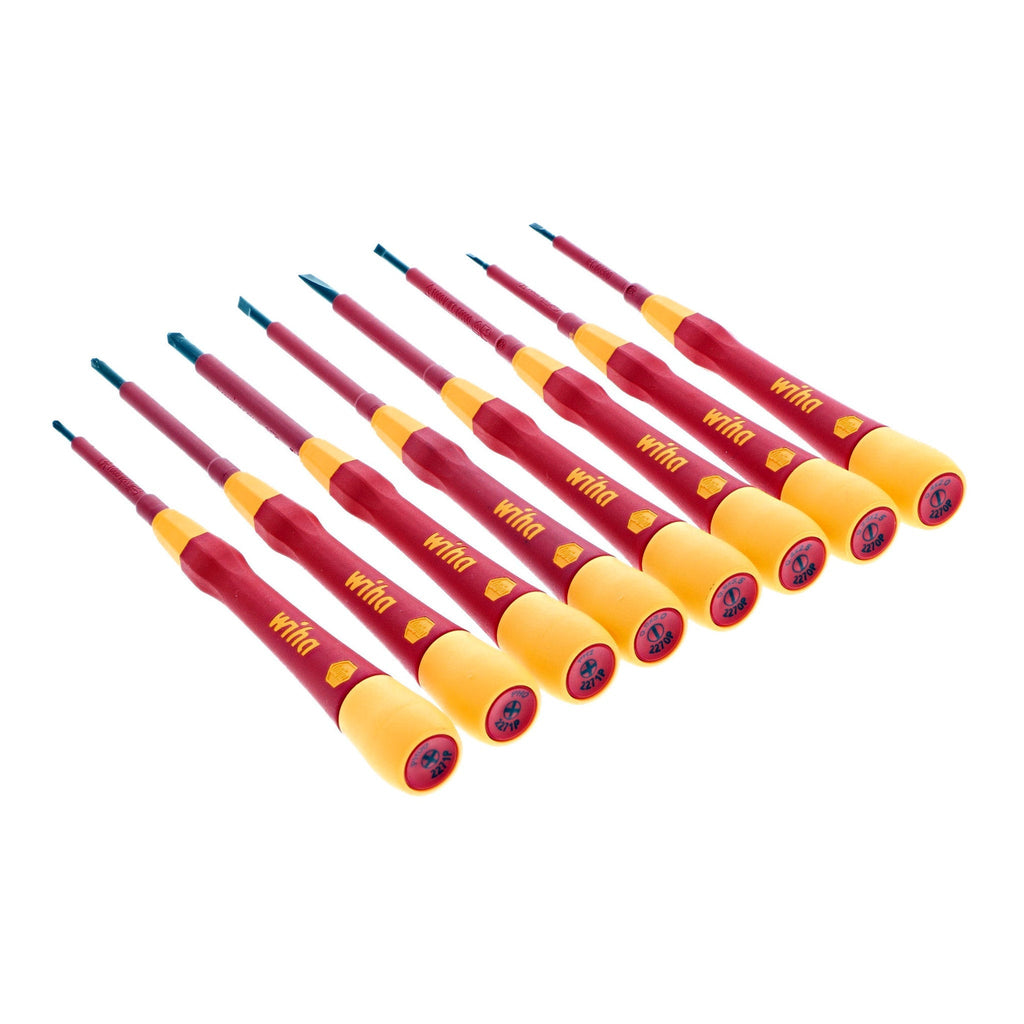 Wiha 32088 8-Piece Insulated PicoFinish Precision Screwdriver Set