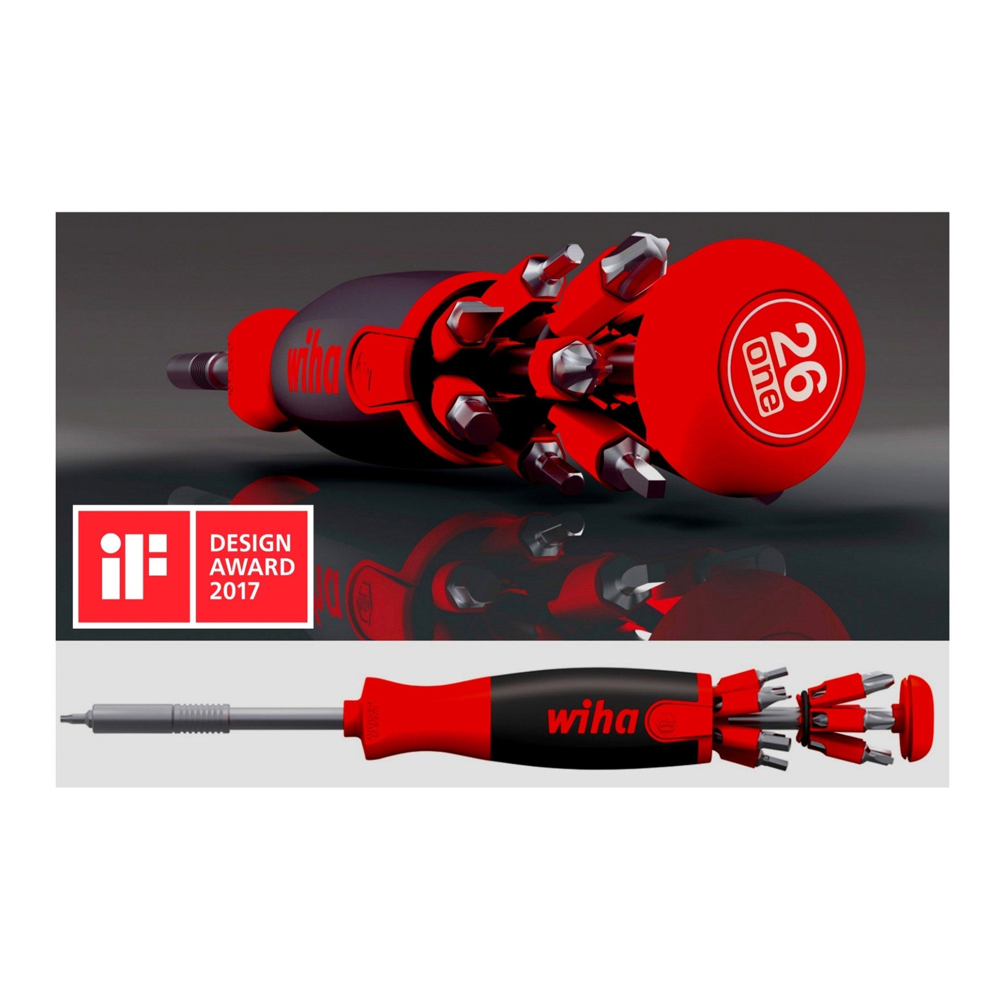 Wiha 77795 23-Piece Ultra Driver Bonus Bit Pack Set