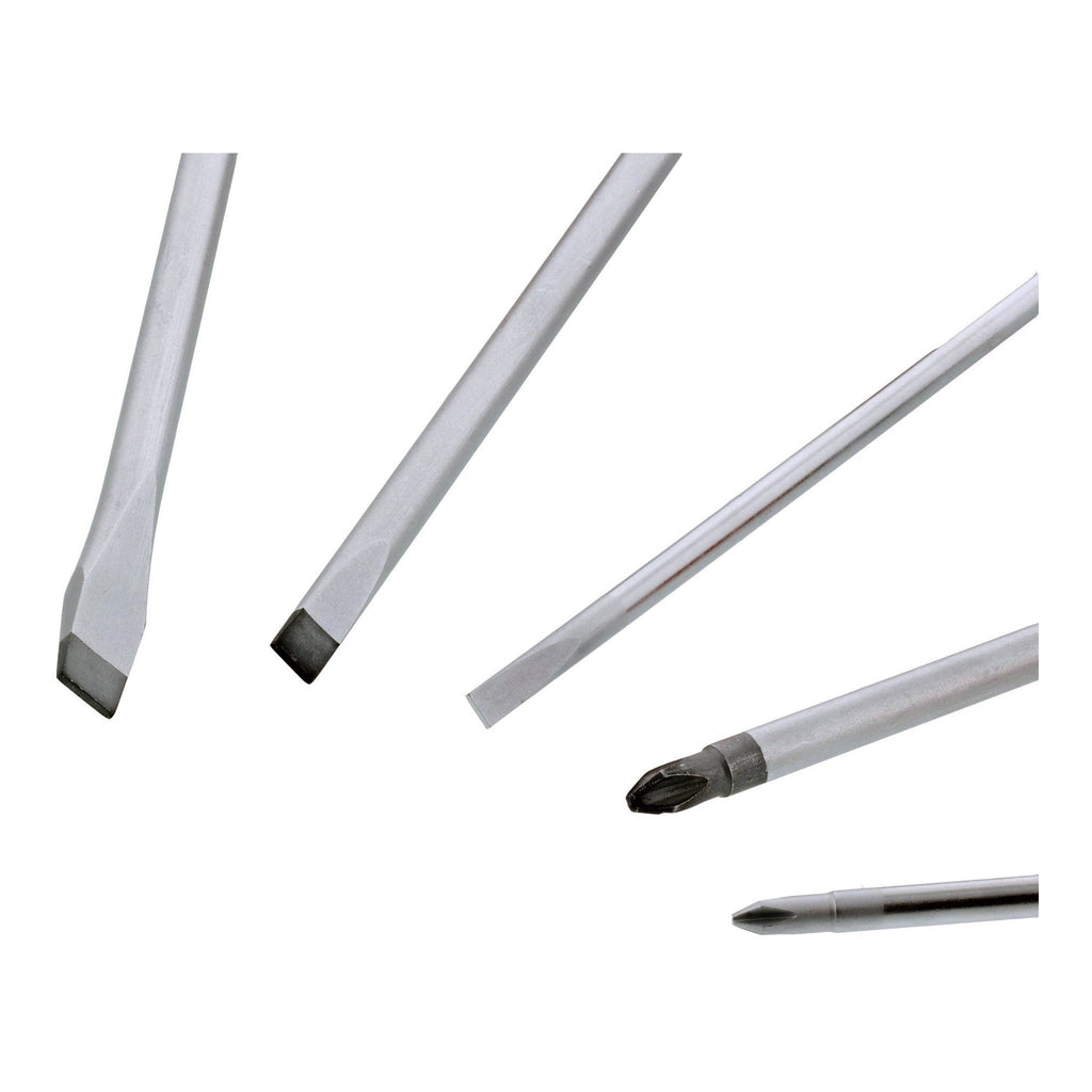 Wiha Tools 30273 5-Piece SoftFinish Slotted and Phillips Screwdriver Set