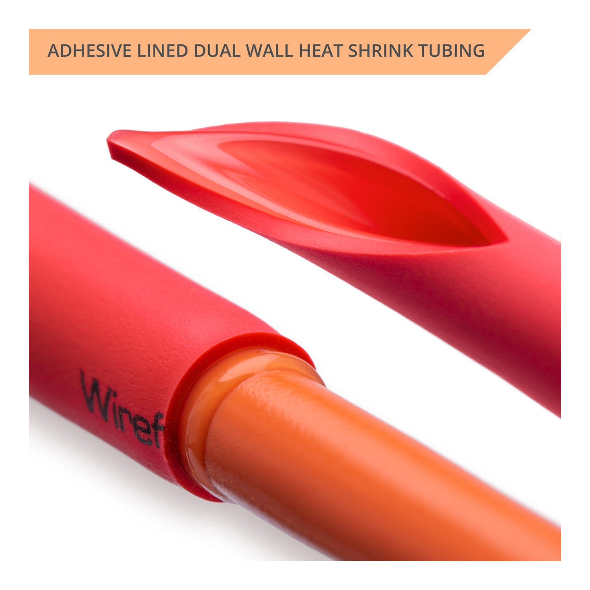 Wirefy 275-Piece 5-Color 3:1 Adhesive Heat Shrink Tubing Kit