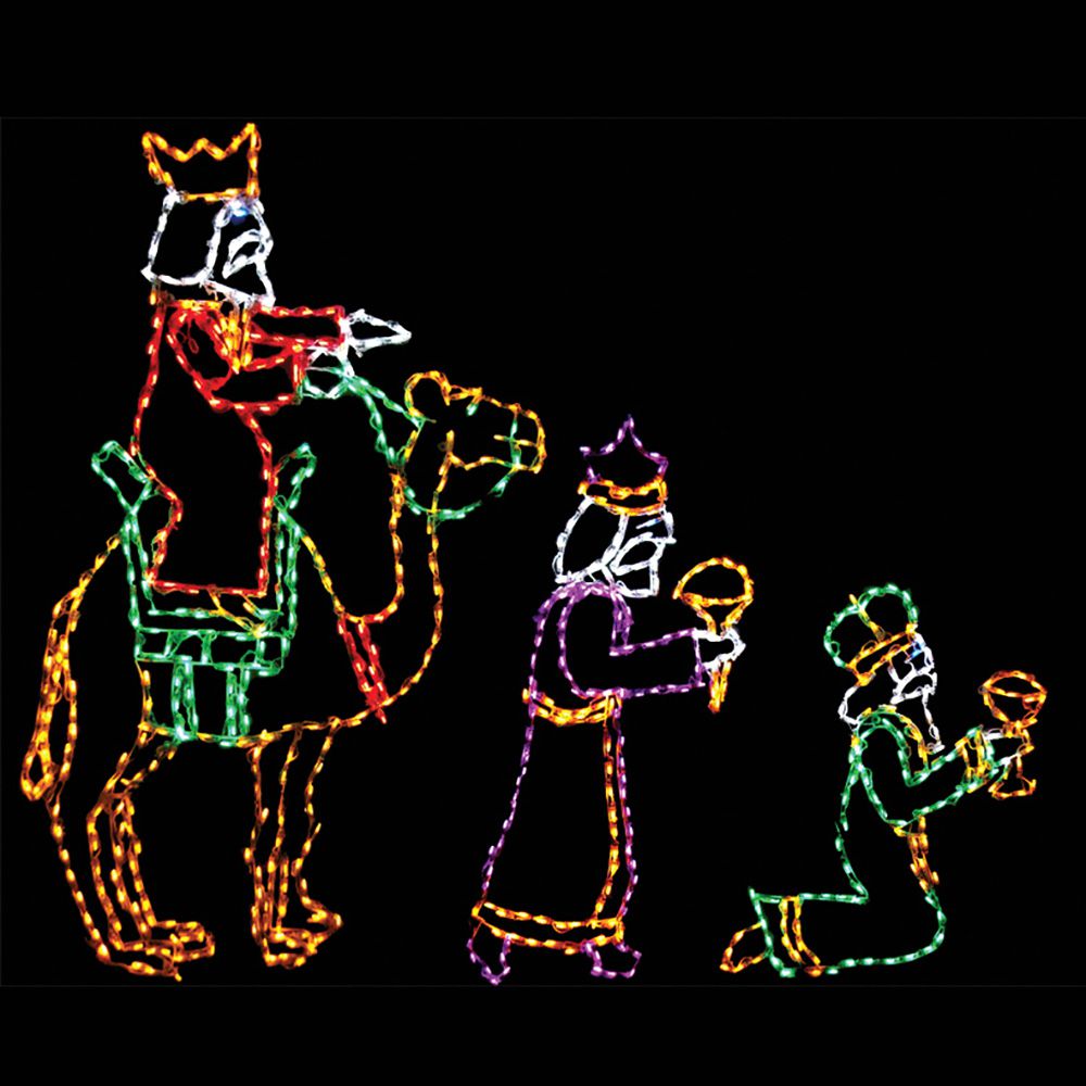 LED Wise Men Set