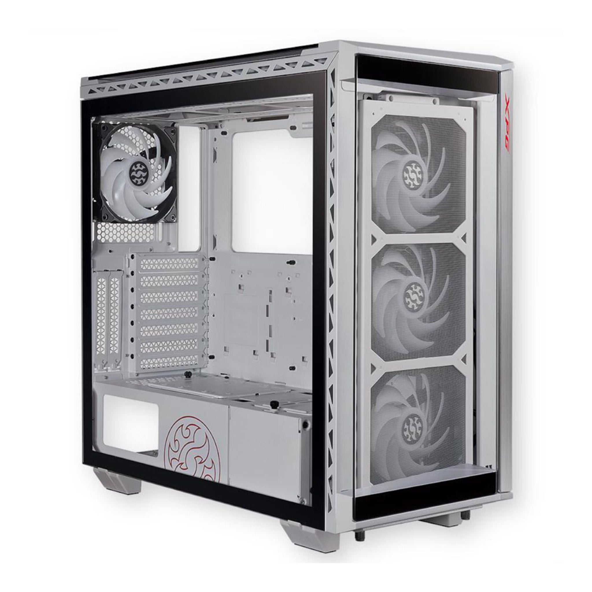 XPG White Battlecruiser Super Mid Tower ATX Case