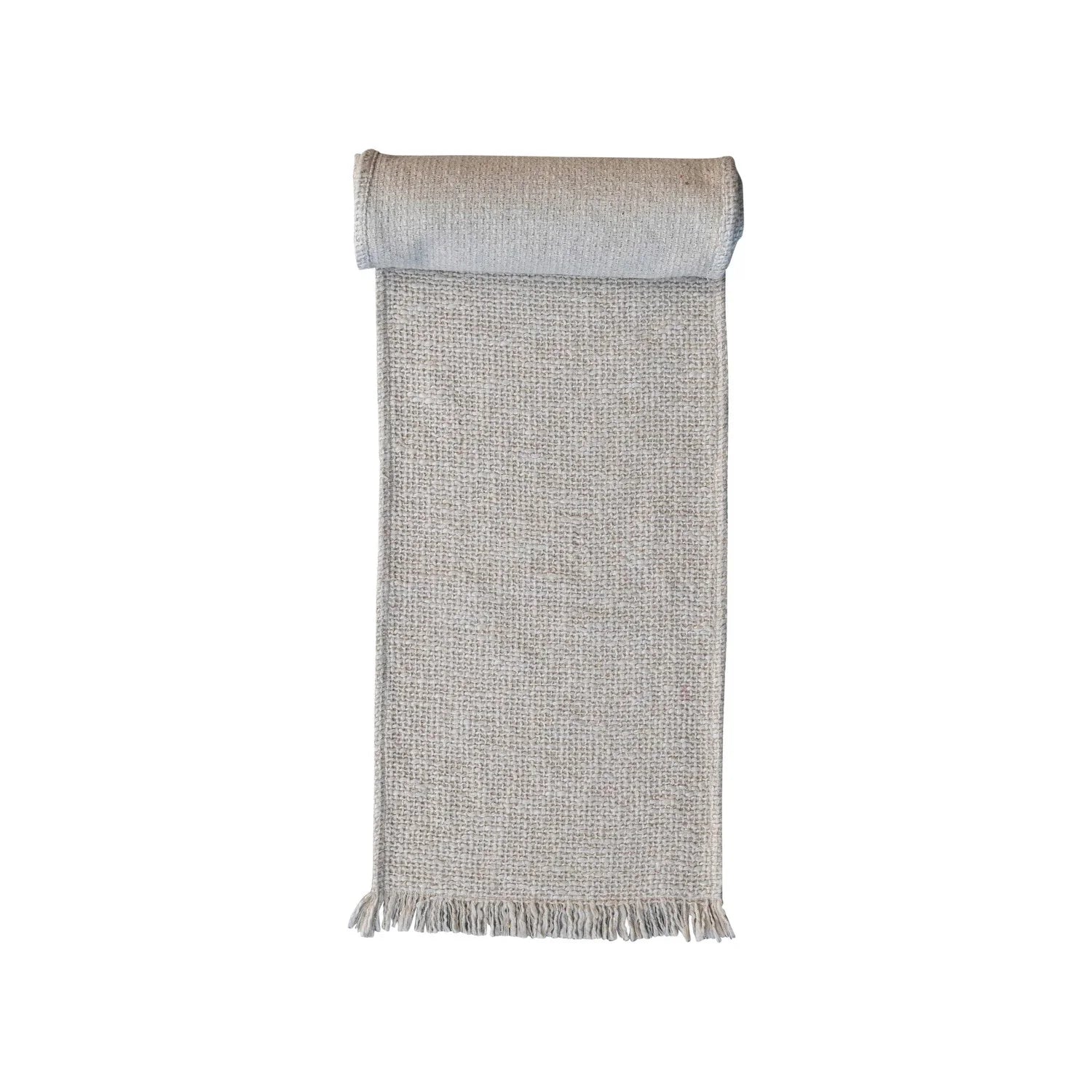 Metallic Gold Fringe Table Runner