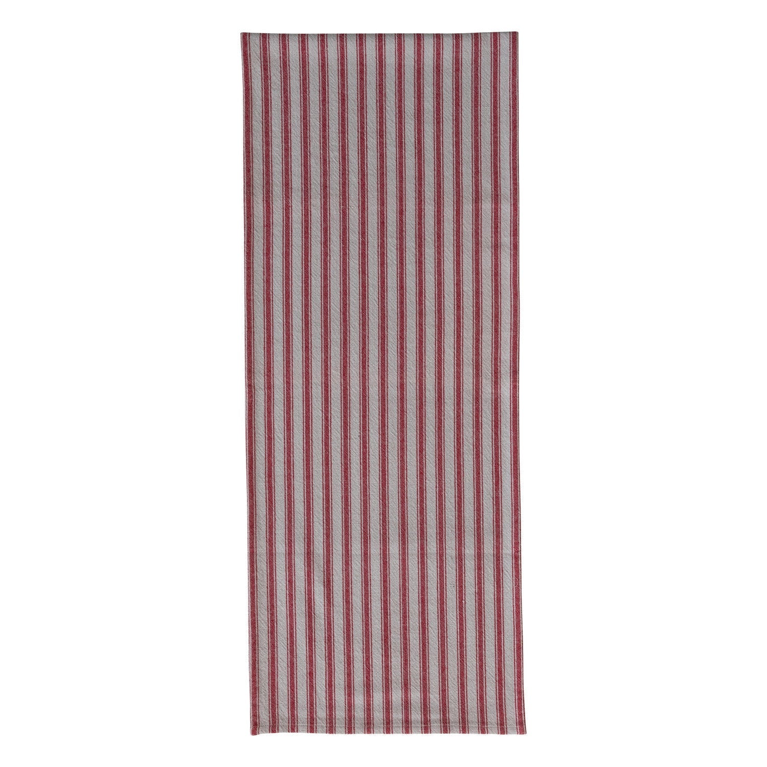 Woven Cotton Striped Table Runner