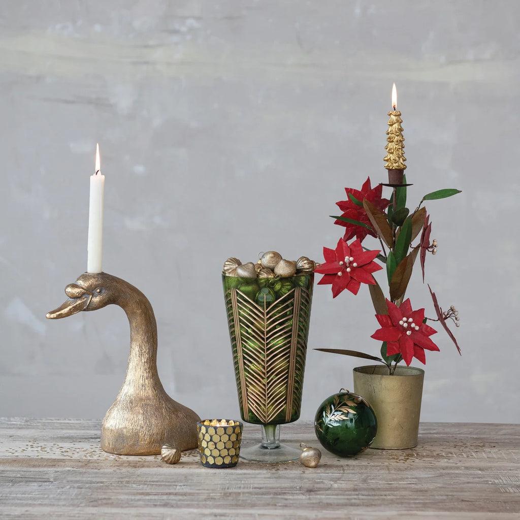 Resin Goose Head Shaped Taper Holder