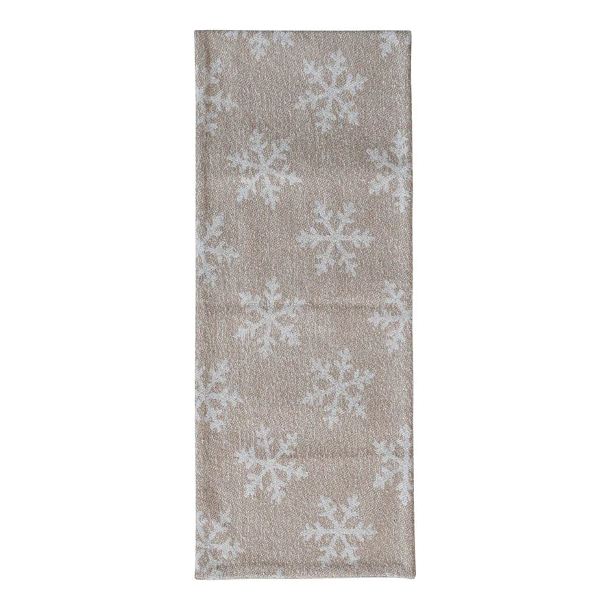 Table Runner with Snowflake Pattern