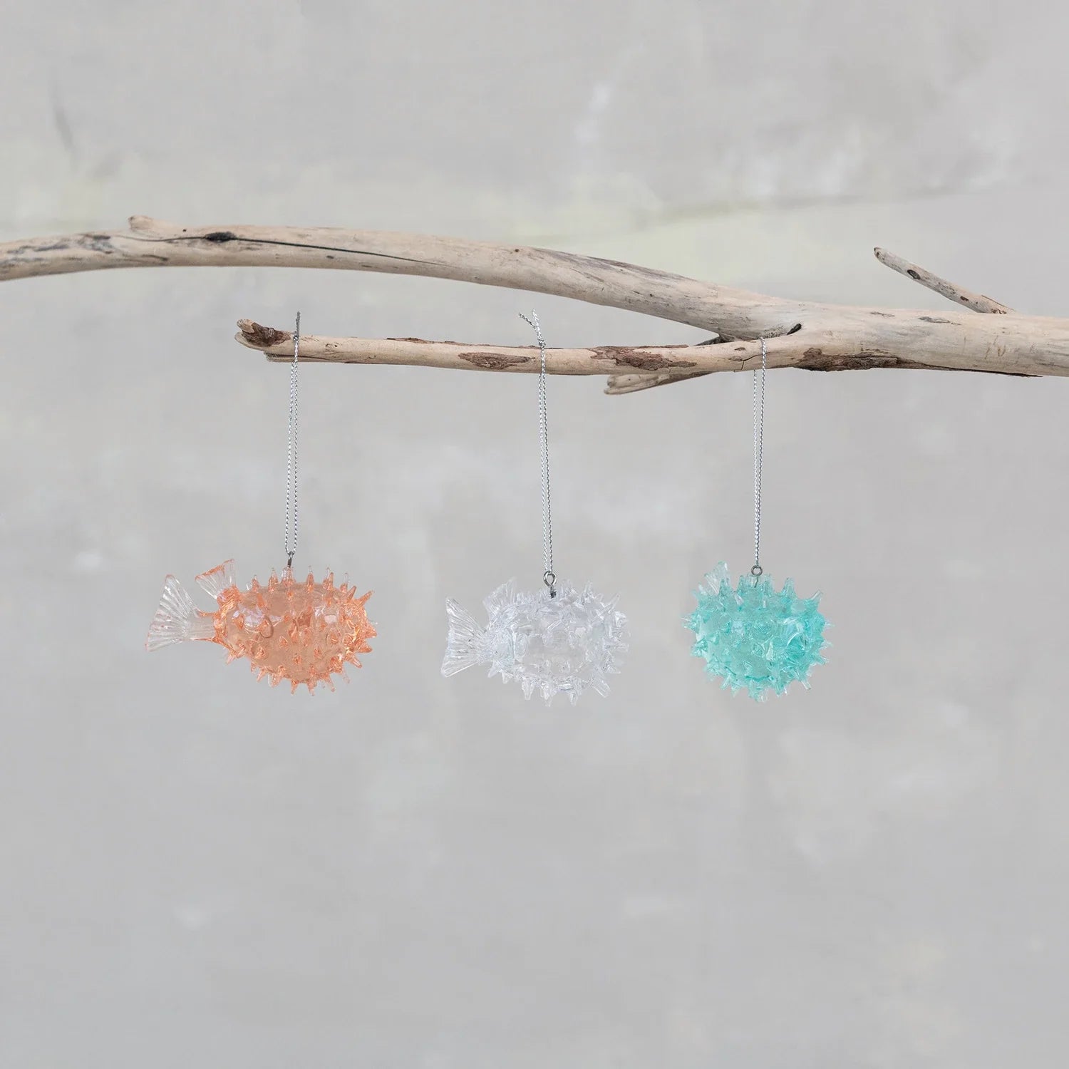 Resin Puffer Fish Ornament