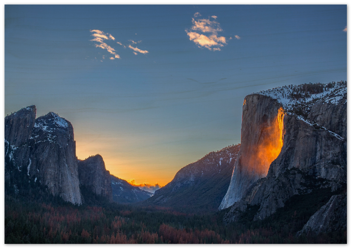 Yosemite Firefall - Print